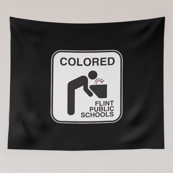 Item preview, Colored Drinking Water Flint MI designed and sold by ArtofDissent.