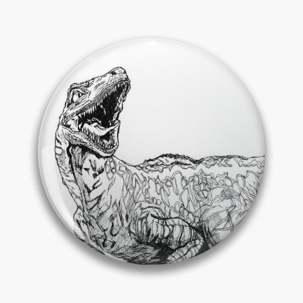 Item preview, Blue the Raptor - Dinosaur designed and sold by Joyartfully.