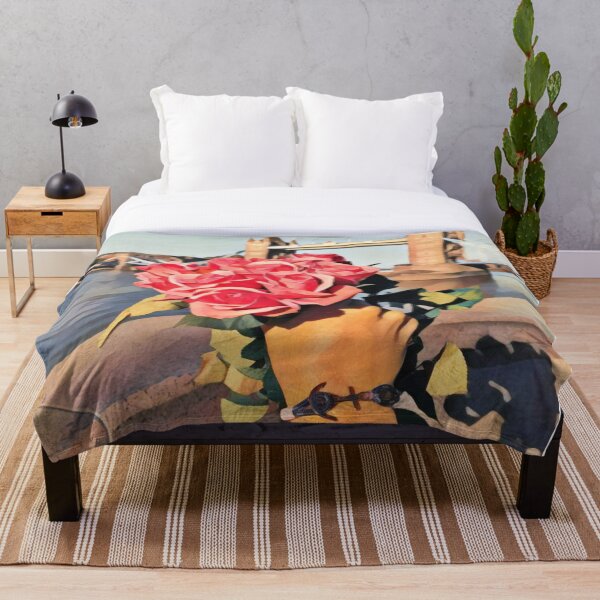 Item preview, Red roses on Tower Bridge Background designed and sold by ArtFromDaniela.