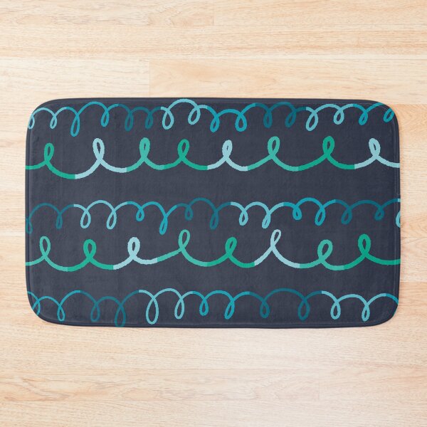 Item preview, Making Waves -Green & Gray designed and sold by AnArielleShop.
