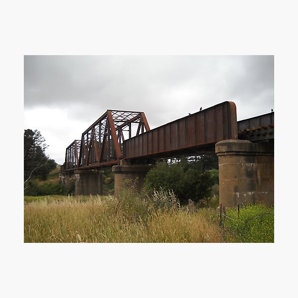 Item preview, The Crookwell Line - Wollondilly River Bridge designed and sold by DashTravels.