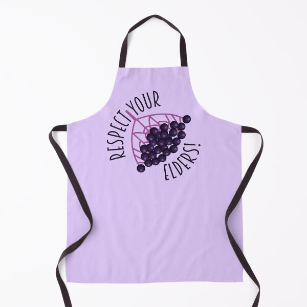 Item preview, Respect Your Elders Funny Elderberry Food Pun designed and sold by HotHibiscus.