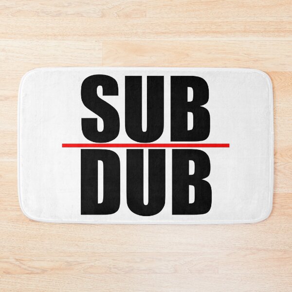 Item preview, Sub | Dub| Typography designed and sold by rsty11.