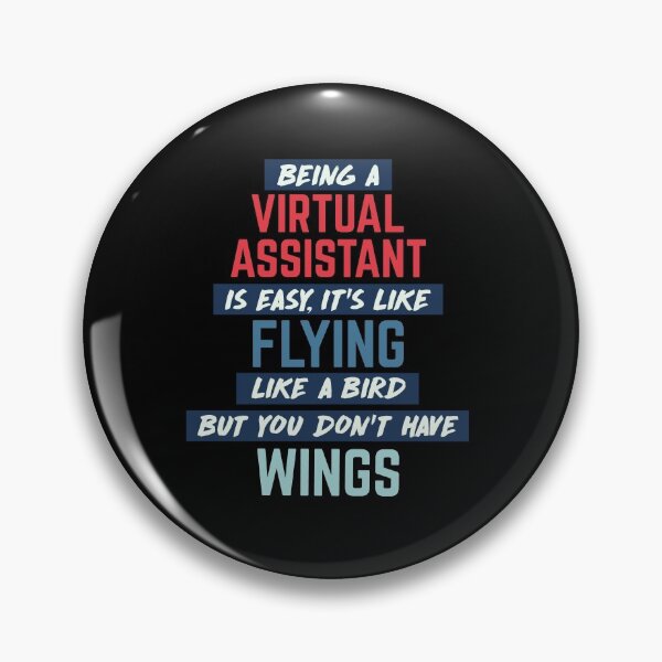Item preview, Being virtual assistant is easy. humorous quote. retro designed and sold by bumperapparels.