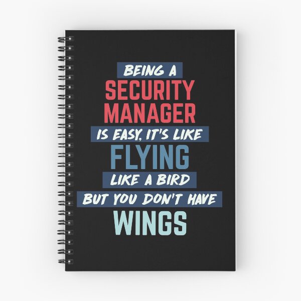 Item preview, Being security manager is easy. humorous quote. retro designed and sold by bumperapparels.