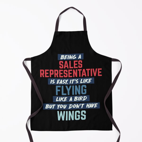 Item preview, Being sales representative is easy. humorous quote. retro designed and sold by bumperapparels.
