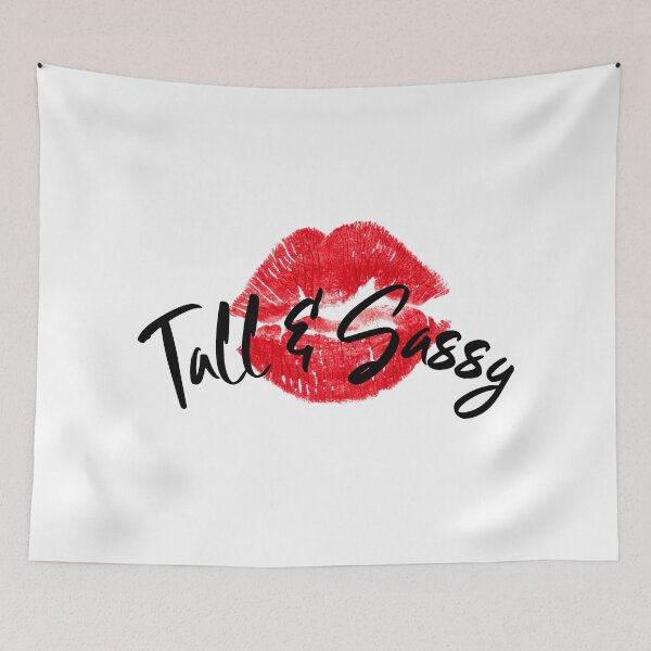 Item preview, Tall and Sassy black  designed and sold by TallOne-apparel.
