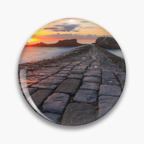 Item preview, Setting sun at Bude Breakwater designed and sold by bitm2007.