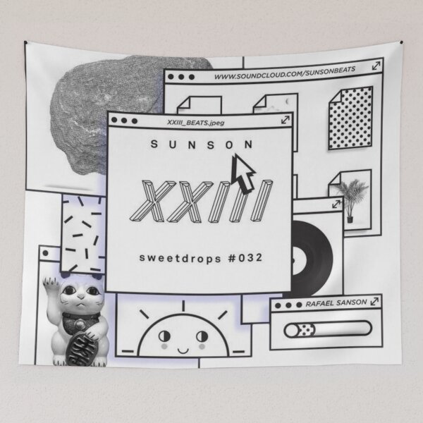 Item preview, Popup window black and white computer design. designed and sold by M-Osamah.