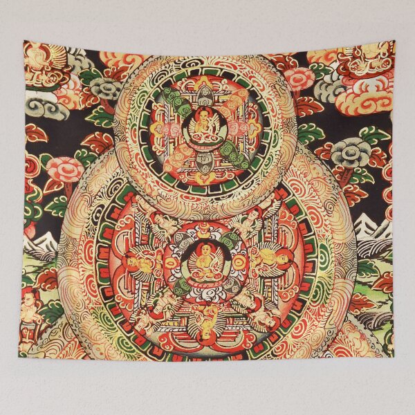 Item preview, Buddhist Hindu Mandala 16 designed and sold by GuyBlank.