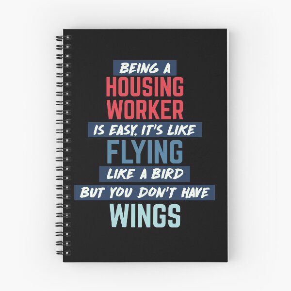 Item preview, Being housing worker is easy. humorous quote. retro designed and sold by bumperapparels.