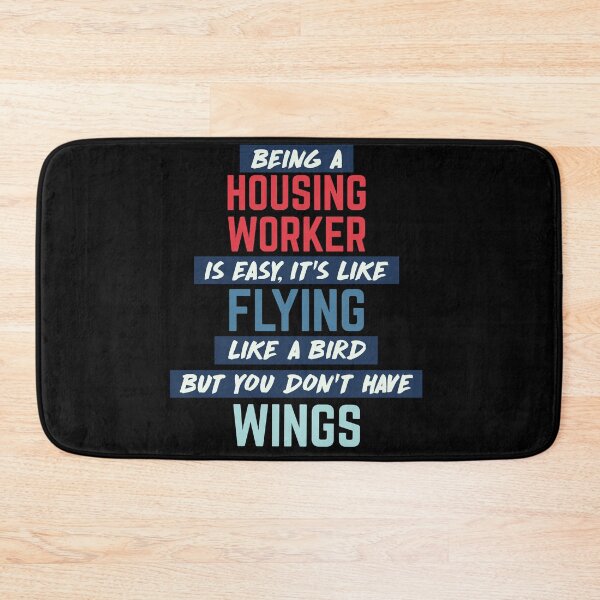 Item preview, Being housing worker is easy. humorous quote. retro designed and sold by bumperapparels.