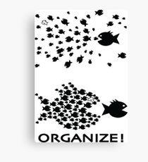 Organize Canvas Print