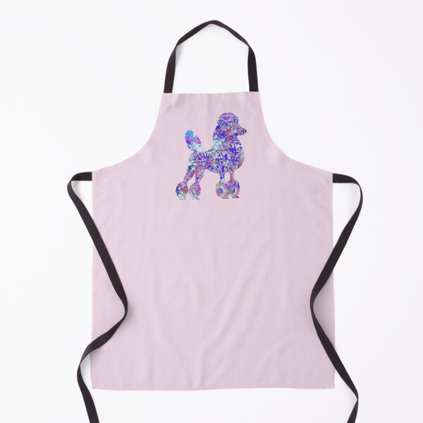 Item preview, Poodle in daisy pattern designed and sold by ThePoodleandCo.