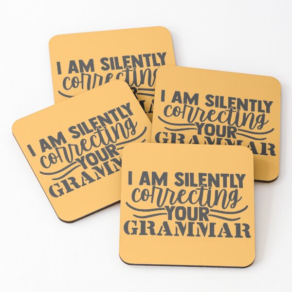 Item preview, I Am Silently Correcting Your Grammar designed and sold by choisanezine.