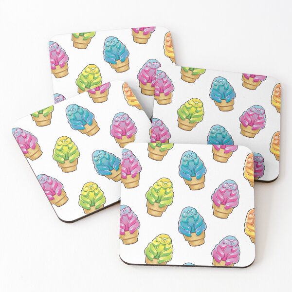 Item preview, Colorful Tardigrade Ice Cream designed and sold by supermara.