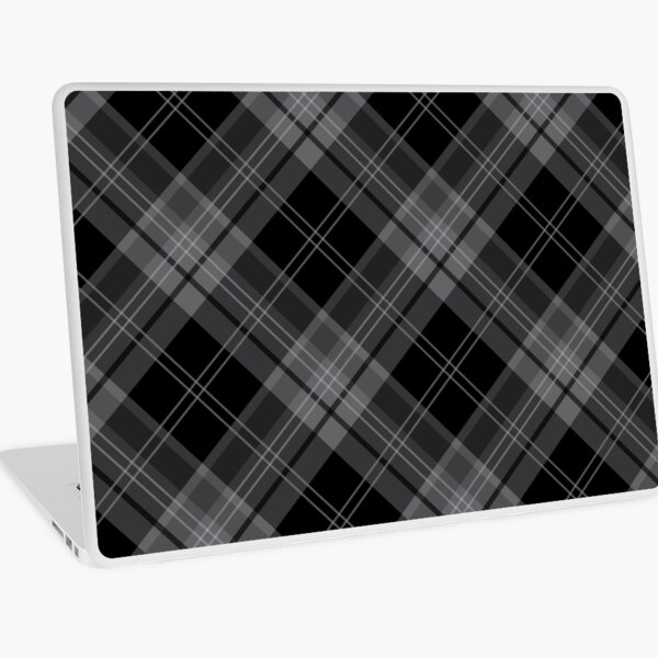 Vista previa del artículo con la obra «Patrón de tartán a cuadros gris negro a cuadros», diseñado y vendido por misook.