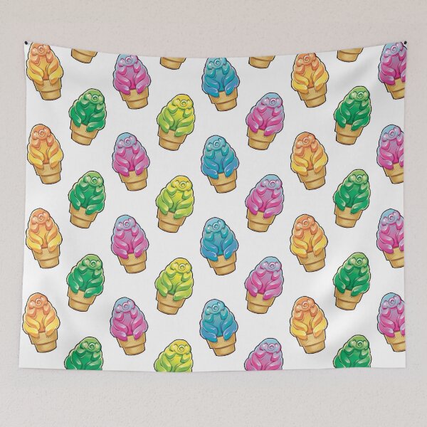 Item preview, Colorful Tardigrade Ice Cream designed and sold by supermara.