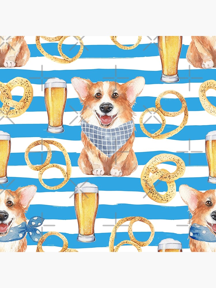 Corgi on Original Bavarian Oktoberfest by Corgiworld