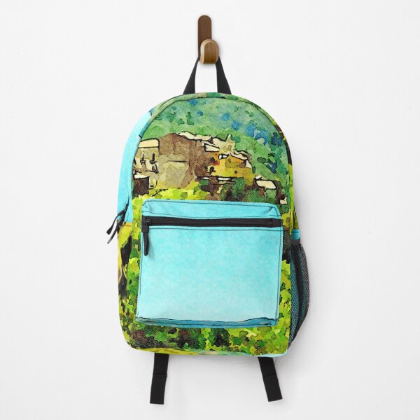 Item preview, Landscape with village and white house designed and sold by Giuseppe Cocco.