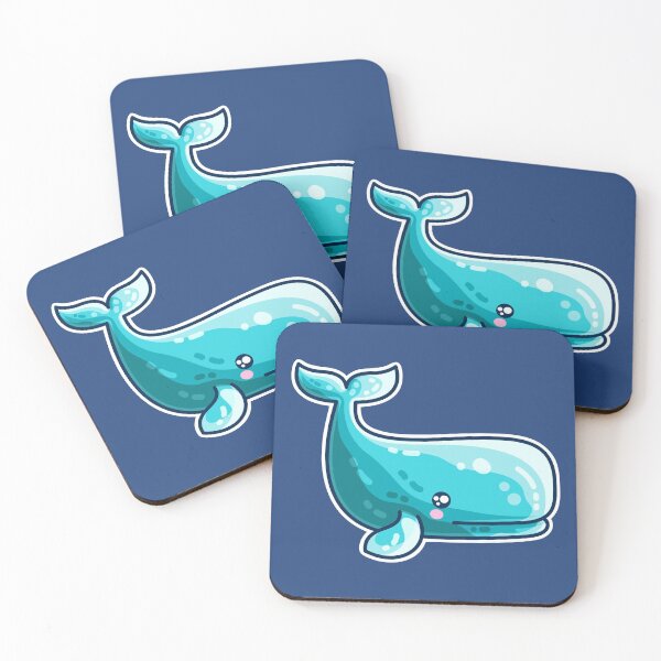 Item preview, Sperm Whale Kawaii Cute designed and sold by Flaming Imp.