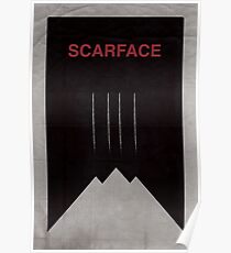 Scarface minimalist poster Poster