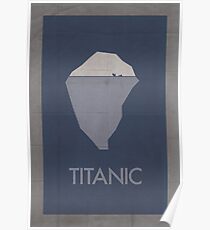Titanic minimalist poster Poster