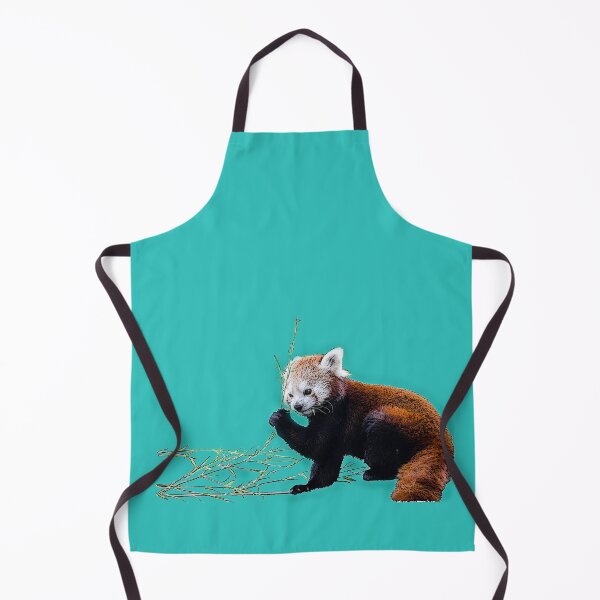 Item preview, Red Panda in Blue designed and sold by EvieVictoria.