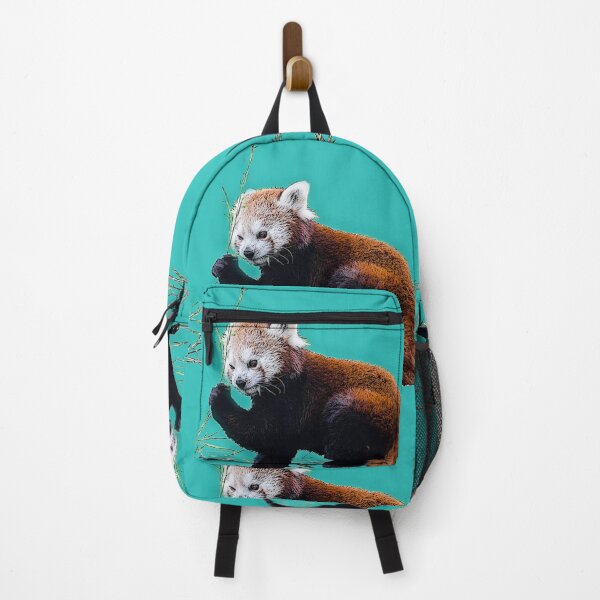 Item preview, Red Panda in Blue designed and sold by EvieVictoria.