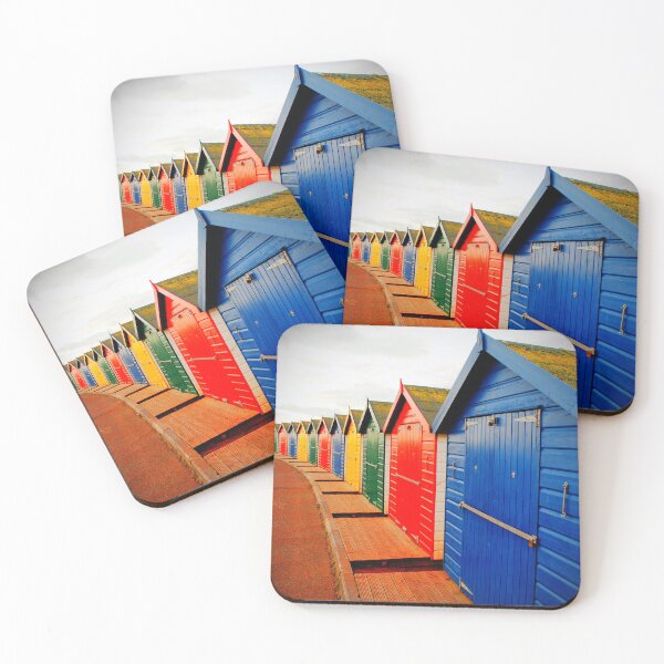 Item preview, Dawlish Warren Beach Huts Devon England designed and sold by AndyEvansPhotos.