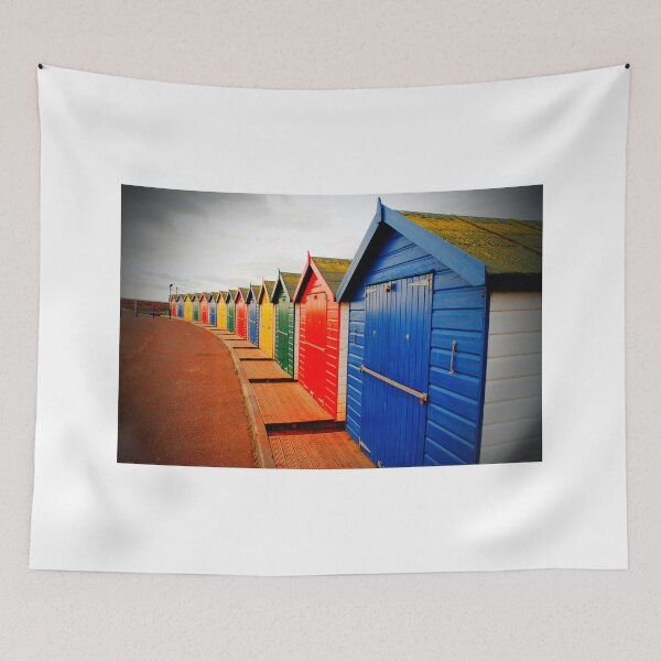 Item preview, Dawlish Warren Beach Huts Devon England designed and sold by AndyEvansPhotos.