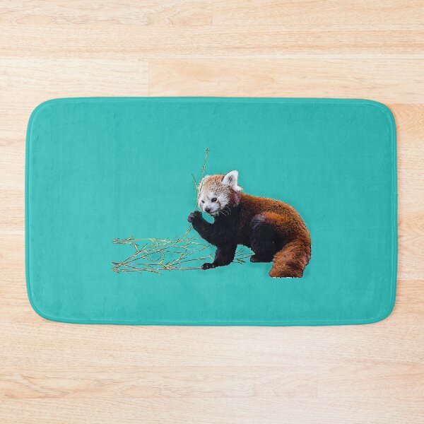 Item preview, Red Panda in Blue designed and sold by EvieVictoria.