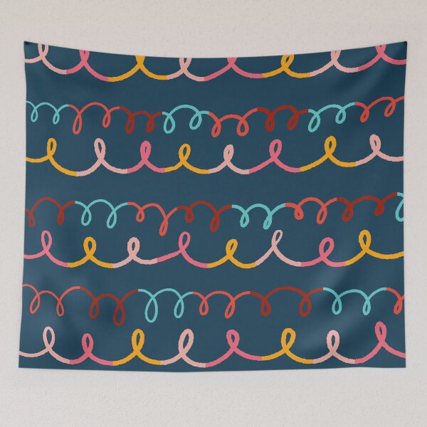 Item preview, Making Waves - Multicolor & Blue-Gray  designed and sold by AnArielleShop.