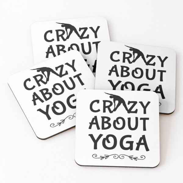 Item preview, Crazy about yoga designed and sold by ashdenent.