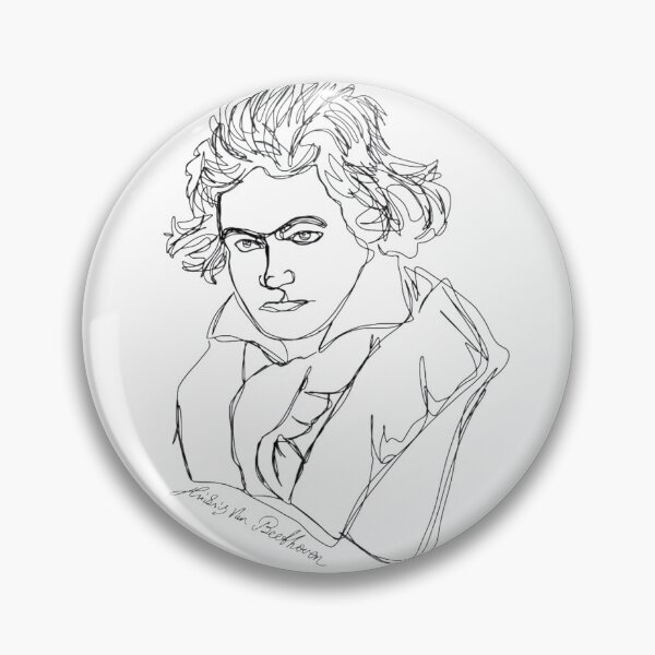 Item preview, Beethoven Sketch designed and sold by gemtor.