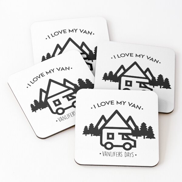 Item preview, I love my van designed and sold by Vanlifers Days.