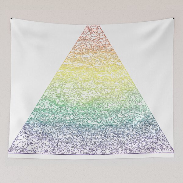 Item preview, LGBT Rainbow Pride Triangle Graphic designed and sold by Arbornaut.