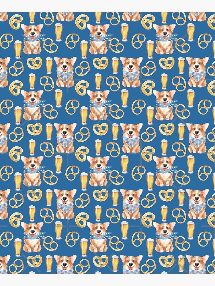 Corgi on Original Bavarian Oktoberfest by Corgiworld