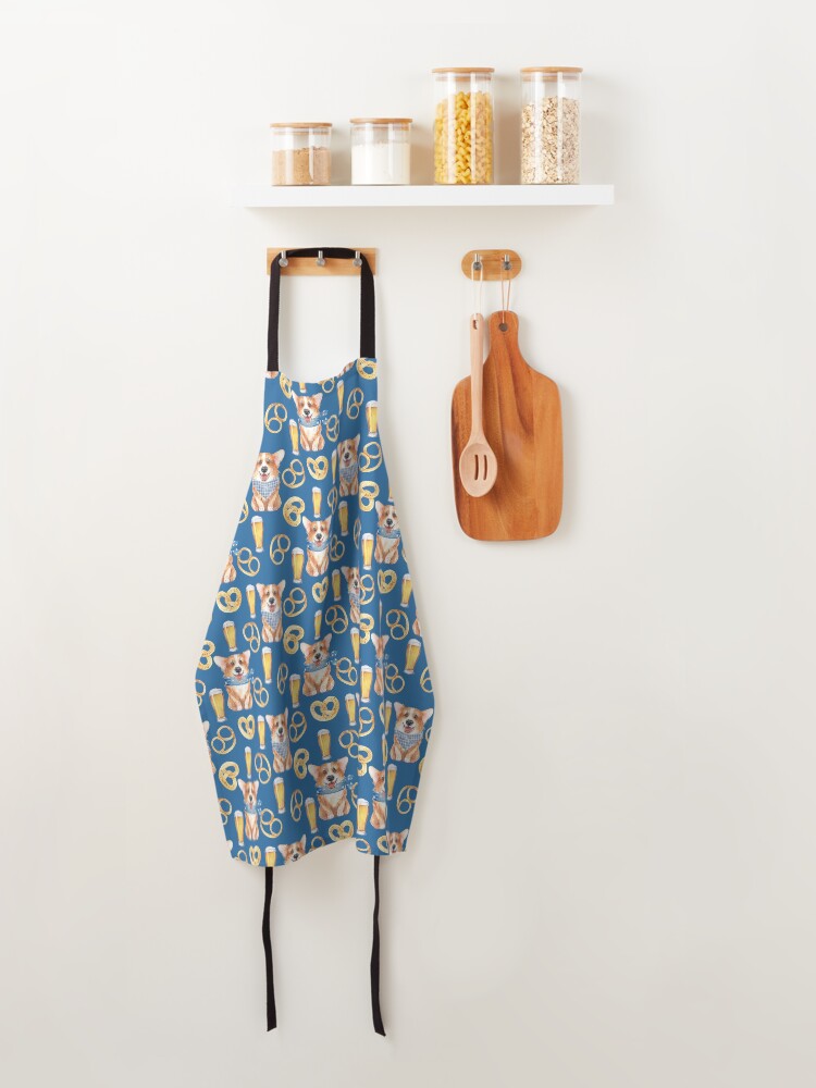 Alternate view of Corgi on Original Bavarian Oktoberfest Apron