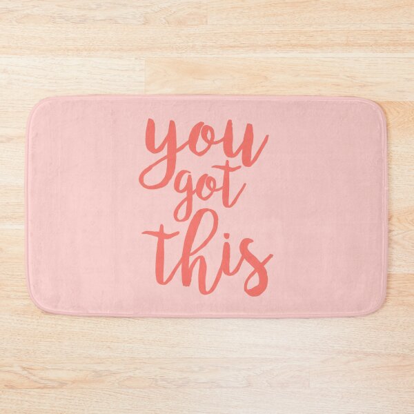 Item preview, You Got This PInk Motivational Quote designed and sold by blueskywhimsy.