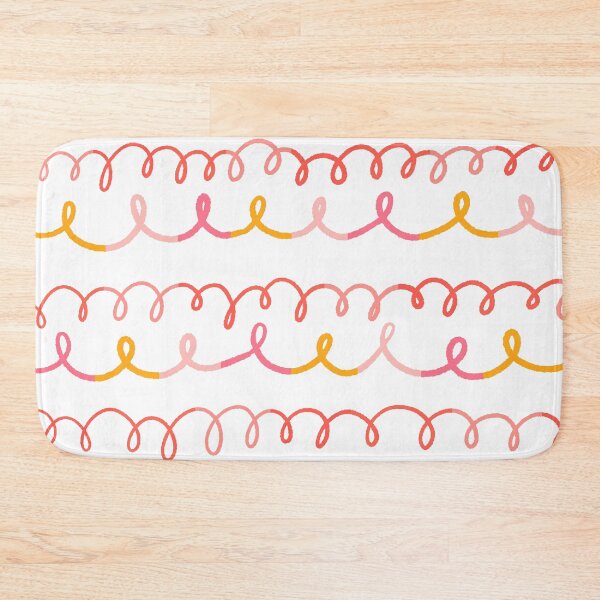 Item preview, Making Waves - Pink & Yellow designed and sold by AnArielleShop.