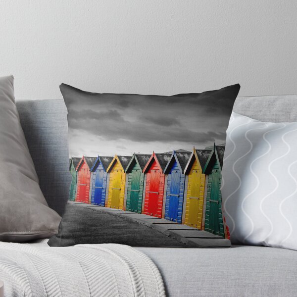 Item preview, Dawlish Warren Beach Huts Devon England designed and sold by AndyEvansPhotos.