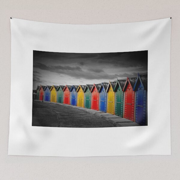 Item preview, Dawlish Warren Beach Huts Devon England designed and sold by AndyEvansPhotos.