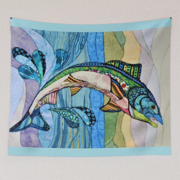 Item preview, Jumping Trout designed and sold by JenniBarry.