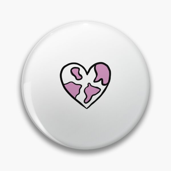 Item preview, Pink cow print love heart designed and sold by Nevesdesigns.