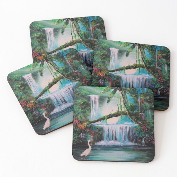 Item preview, Misty Tropical Waterfall designed and sold by galina-art.