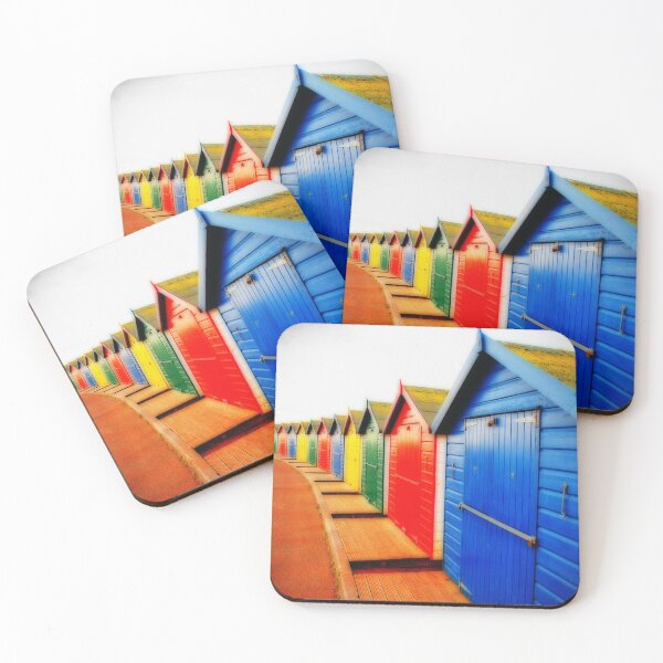 Item preview, Dawlish Warren Beach Huts Devon England designed and sold by AndyEvansPhotos.