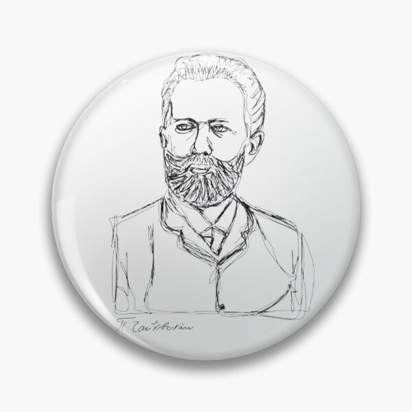 Item preview, Tchaikovsky Sketch designed and sold by gemtor.