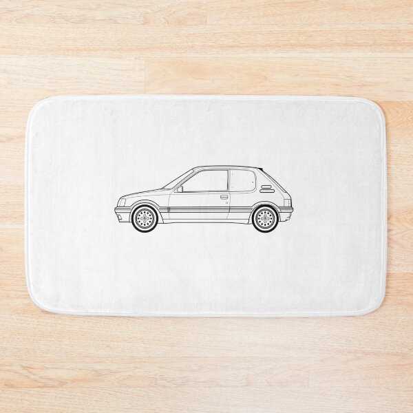 Aperçu de l'œuvre Dessin au trait Peu Geot 205GTi créée et vendue par RJWautographics.