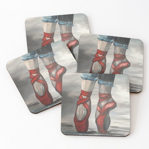 Item preview, Rouge En pointe Red Pointe Shoes designed and sold by danielabahry.